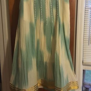 Anthropolgie A Line Maxi Skirt